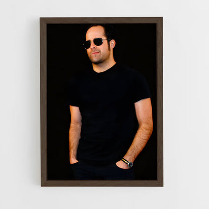 ap-ronnie vannucci-7 cadre Bois foncé