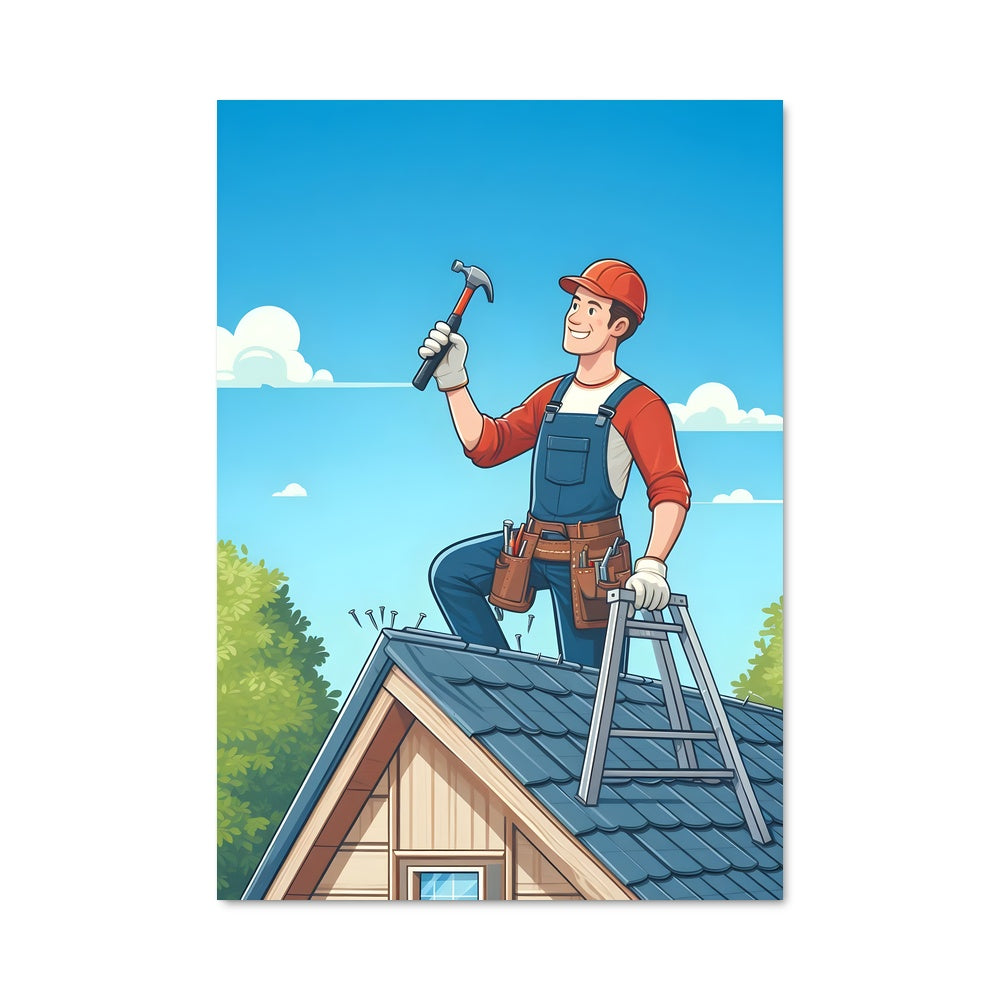 Poster Toit et Marteau