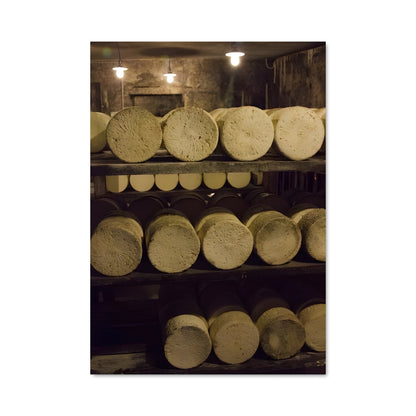 Poster Fromages en Cave