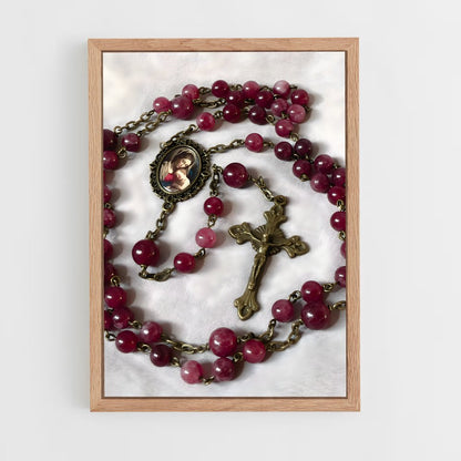 ap-rosary-2 cadre Bois clair