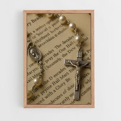 ap-rosary-3 cadre Bois clair