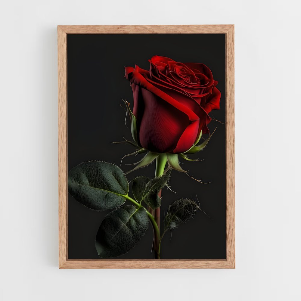ap-rose-23 cadre Bois clair