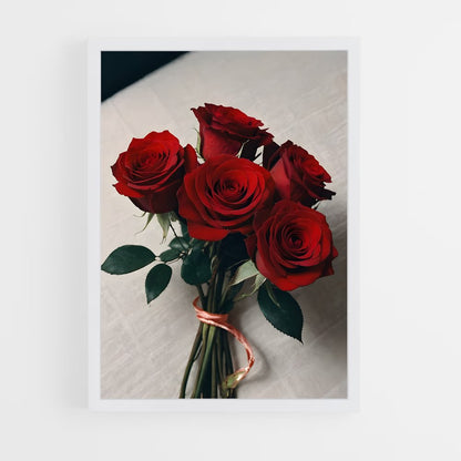 ap-rose-24 cadre Blanc