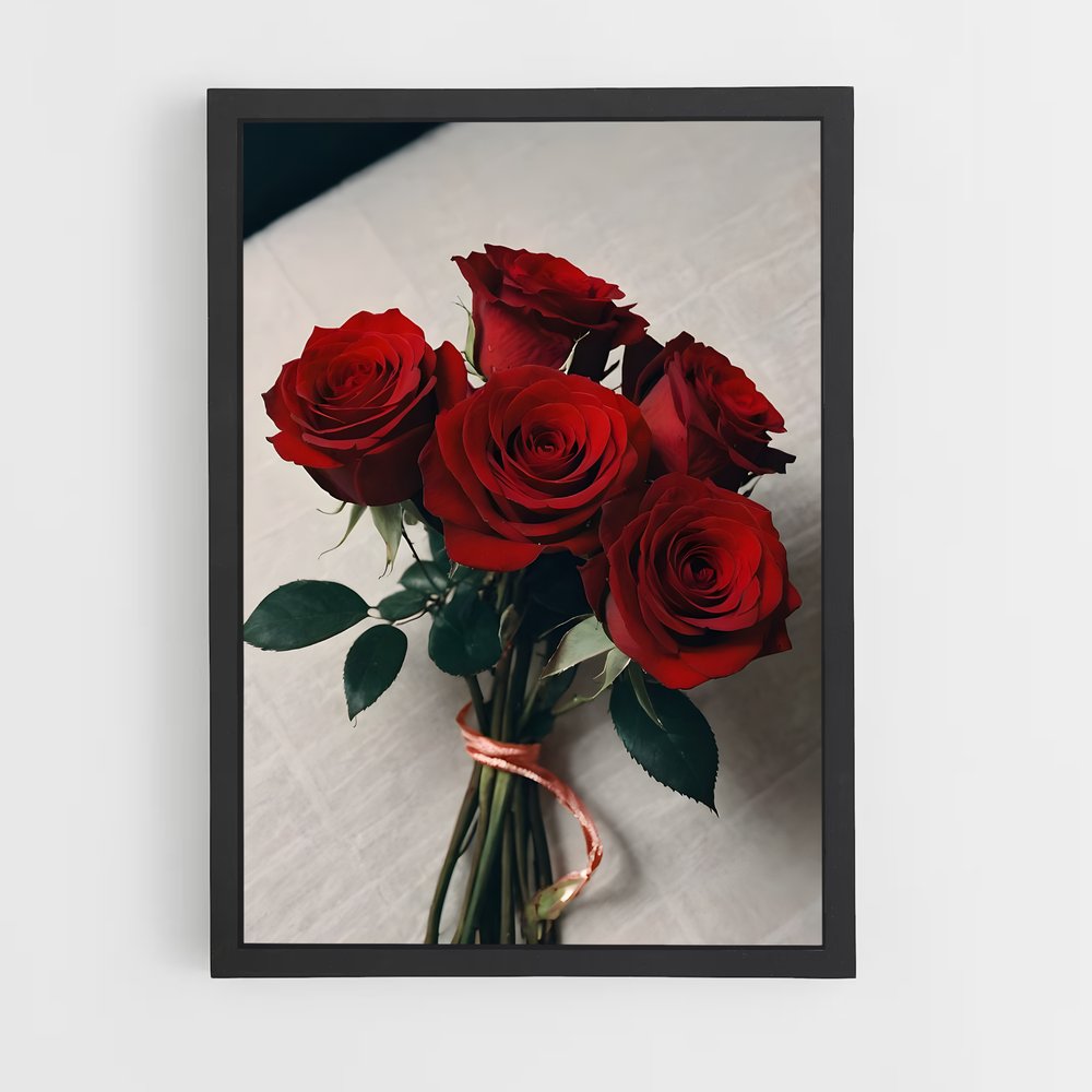 ap-rose-24 cadre Noir