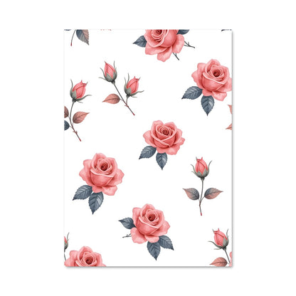 Poster Rose Enchantée