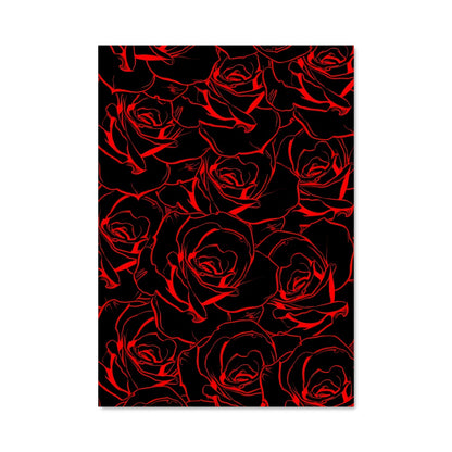 Poster Roses Nocturnes