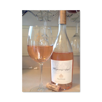 Poster Vin Rosé et Éclats