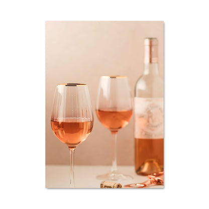Poster Rose wine 25115