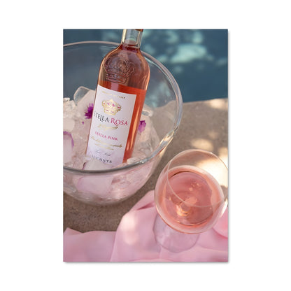 Poster Rosé Évasion