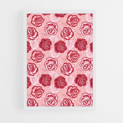 ap-rose patterns-4 cadre Blanc