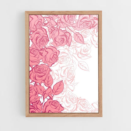 ap-rose patterns-6 cadre Bois clair