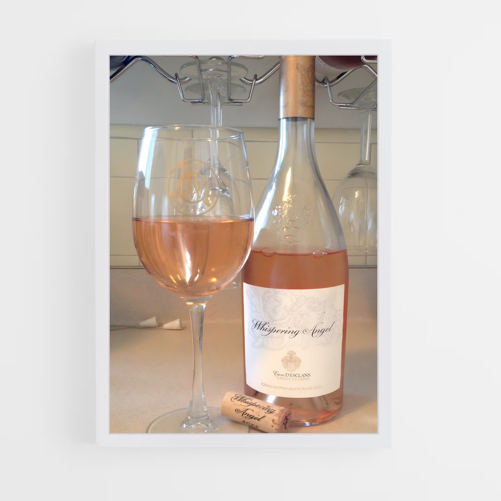 ap-rose wine-1 cadre Blanc