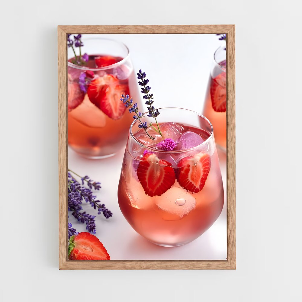 ap-rose wine-6 cadre Bois clair