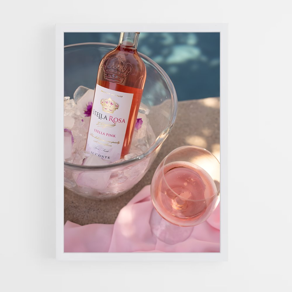 ap-rose wine-7 cadre Blanc