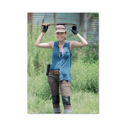 Poster Rosita en Mode Guerrière