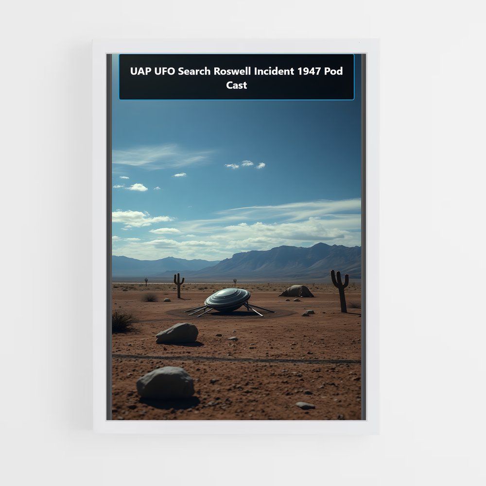 ap-roswell incident-1 cadre Blanc