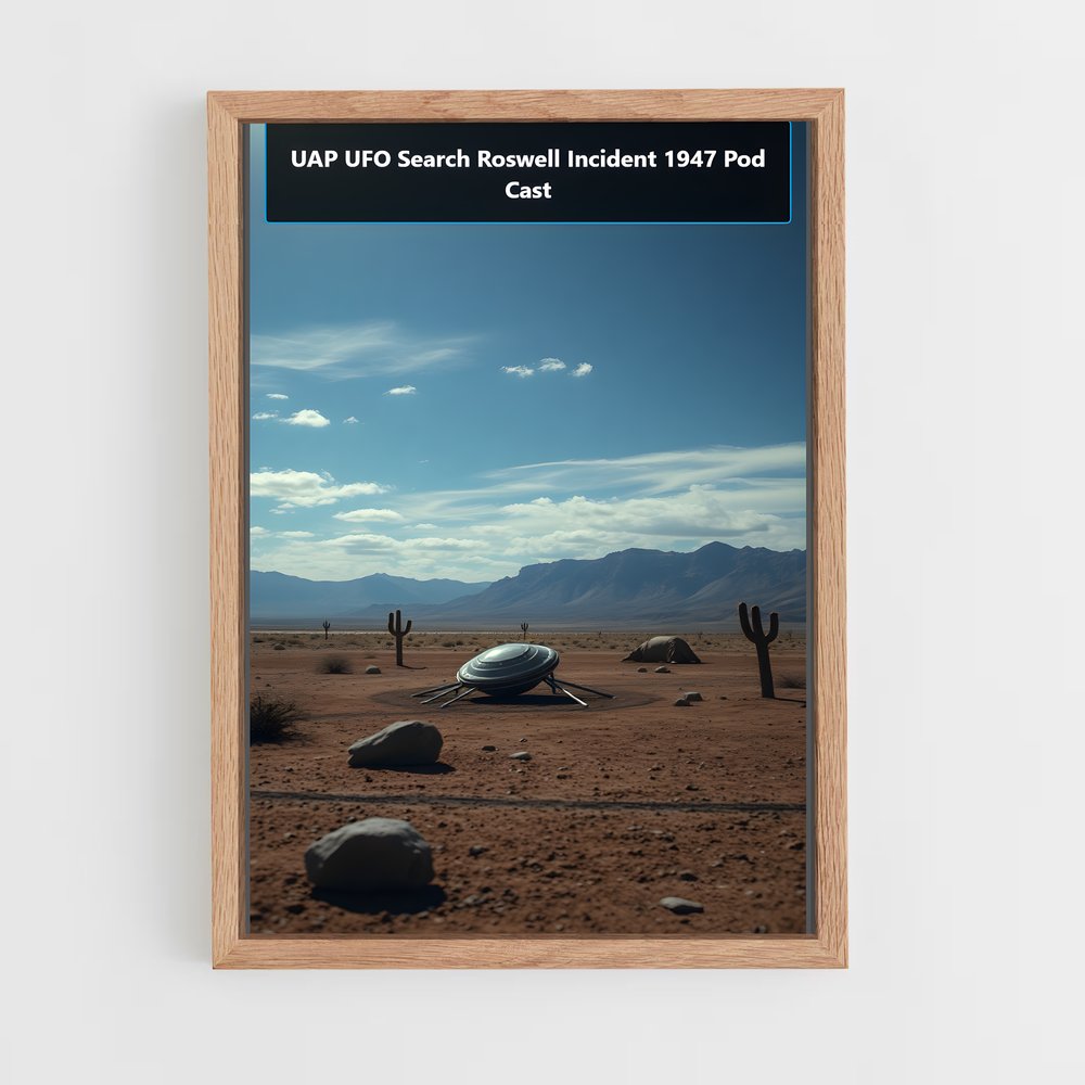 ap-roswell incident-1 cadre Bois clair