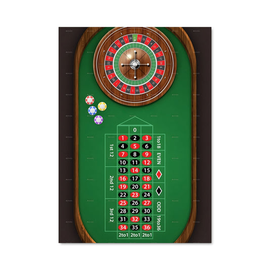 Poster Spin to Win