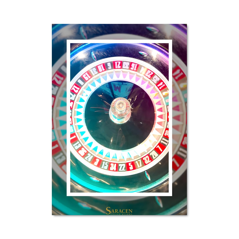 Poster Roulette 108