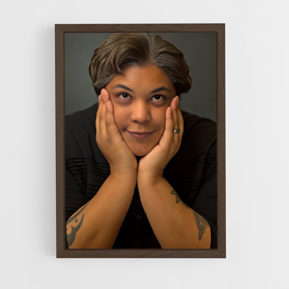 ap-roxane gay-1 cadre Bois foncé