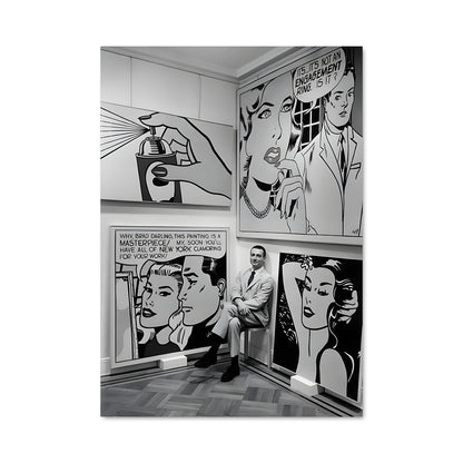 Poster Artiste en Réflexion
