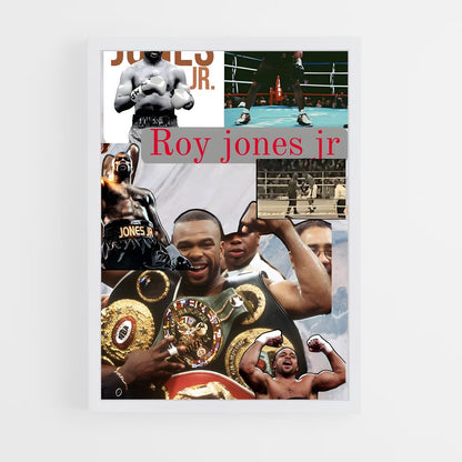 ap-roy jones jr-1 cadre Blanc