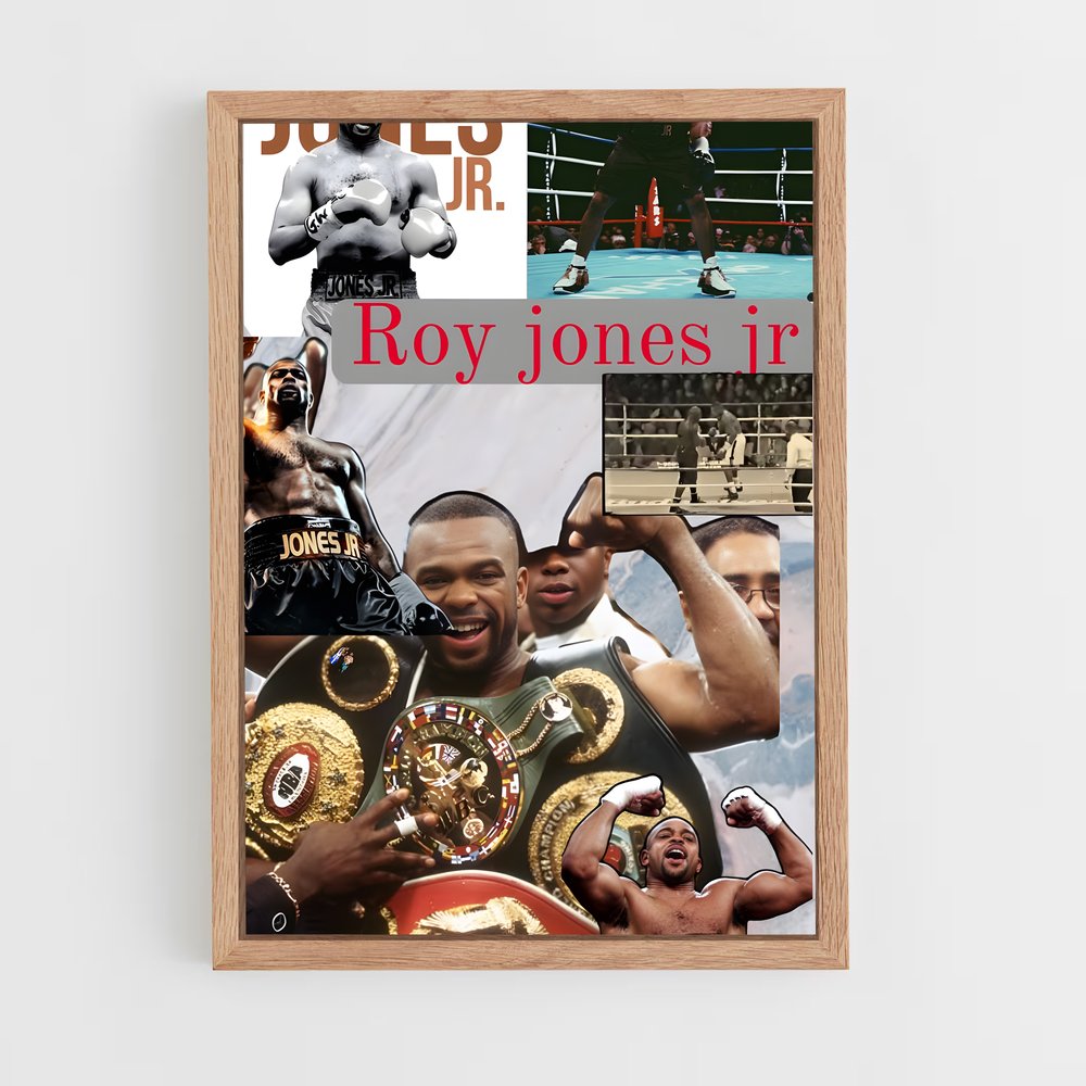 ap-roy jones jr-1 cadre Bois clair