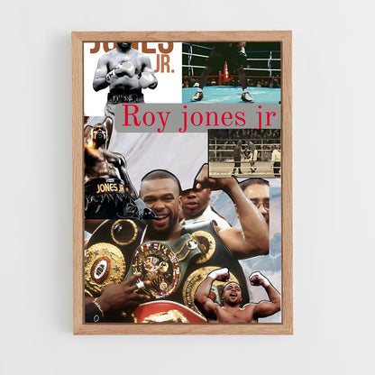 ap-roy jones jr-1 cadre Bois clair