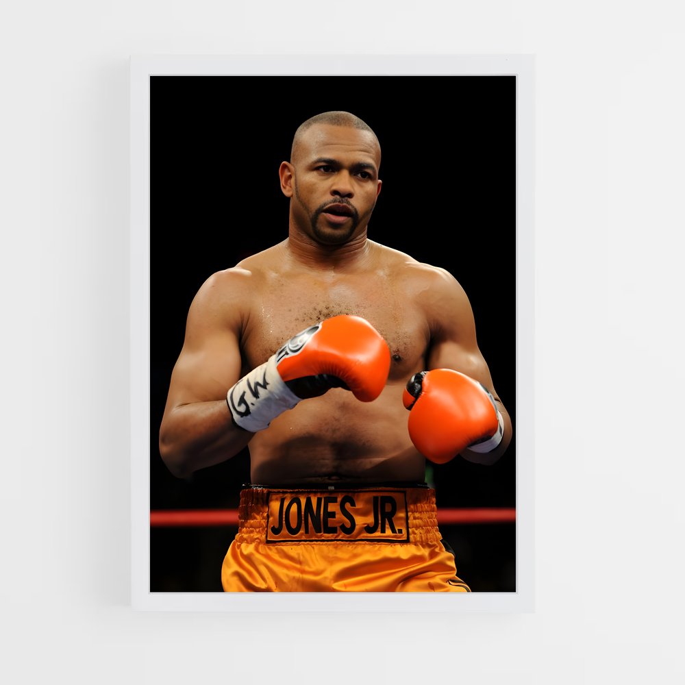 ap-roy jones jr-2 cadre Blanc