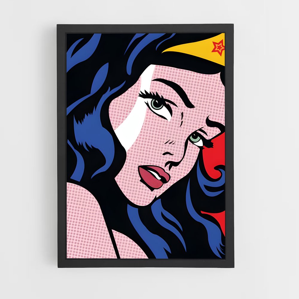 ap-roy lichtenstein-1 cadre Noir