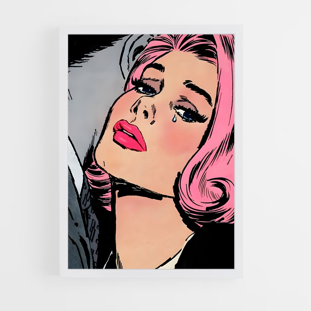 ap-roy lichtenstein-2 cadre Blanc