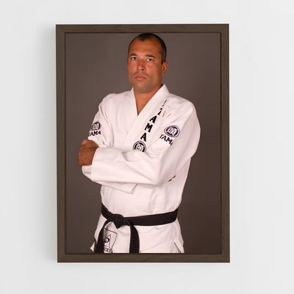 ap-royce gracie-1 cadre Bois foncé