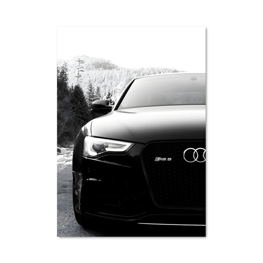 Poster Audi Noir