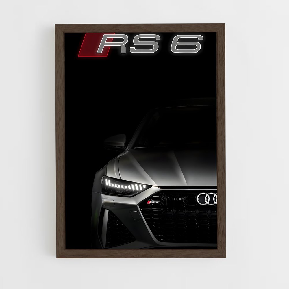 ap-rs6-2 cadre Bois foncé