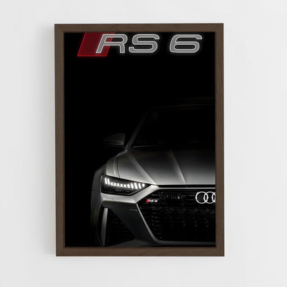 ap-rs6-2 cadre Bois foncé