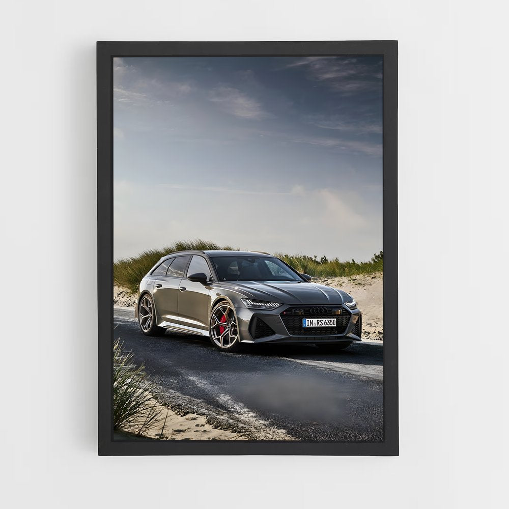 ap-rs6 c8 avant-3 cadre Noir