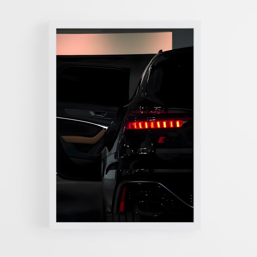 ap-rs6 c8 avant-5 cadre Blanc