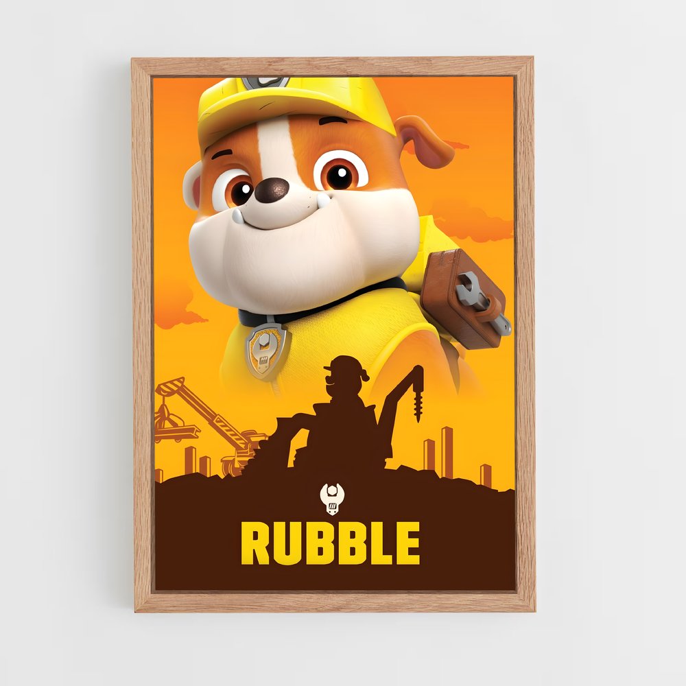 ap-rubble-2 cadre Bois clair