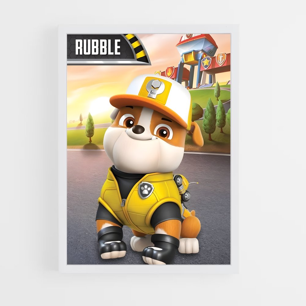 ap-rubble-3 cadre Blanc