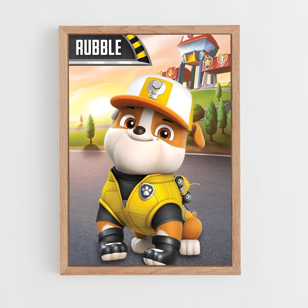 ap-rubble-3 cadre Bois clair