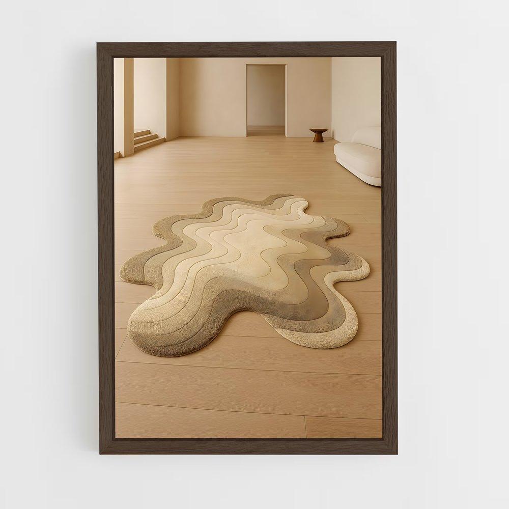 ap-rug-6 cadre Bois foncé