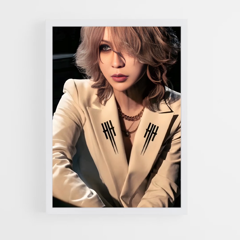 ap-ruki the gazette-3 cadre Blanc