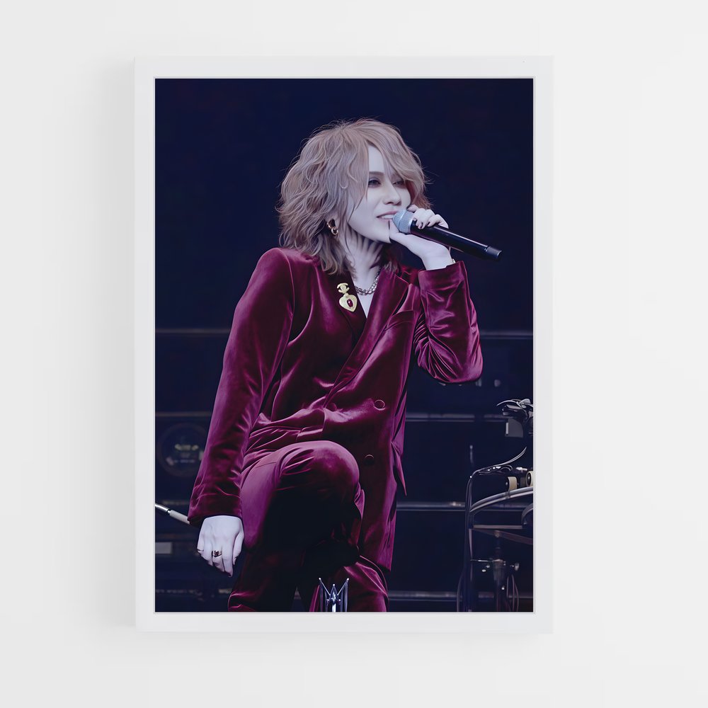 ap-ruki the gazette-4 cadre Blanc