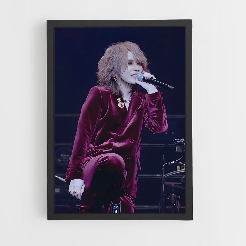 ap-ruki the gazette-4 cadre Noir