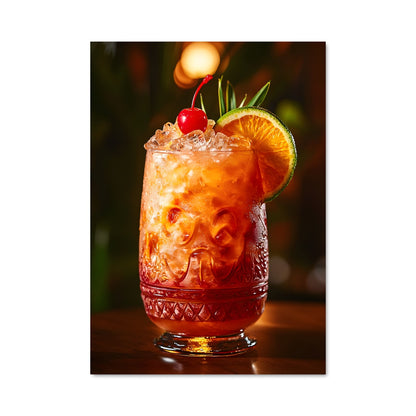 Poster Cheers to Rum