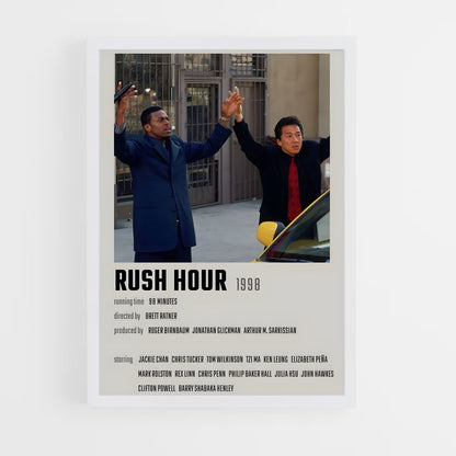 ap-rush hour-1 cadre Blanc