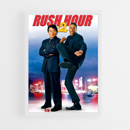 ap-rush hour-2 cadre Blanc