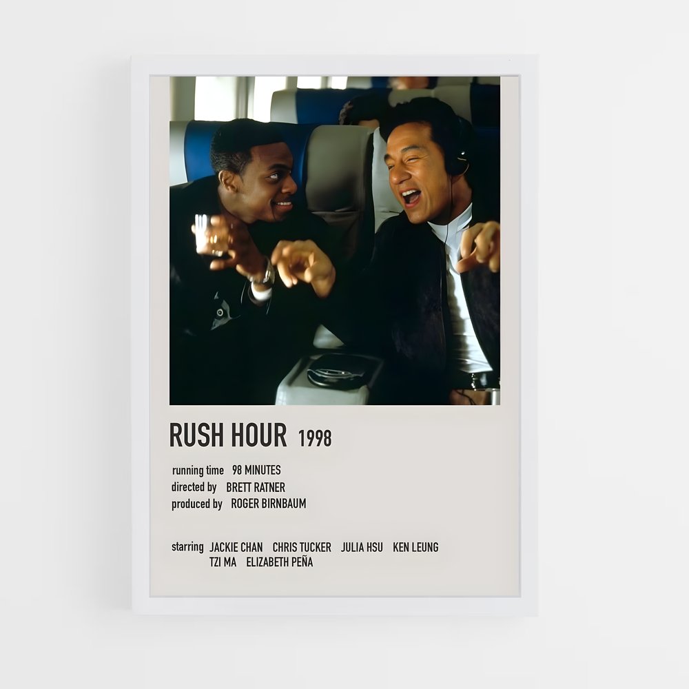 ap-rush hour-3 cadre Blanc