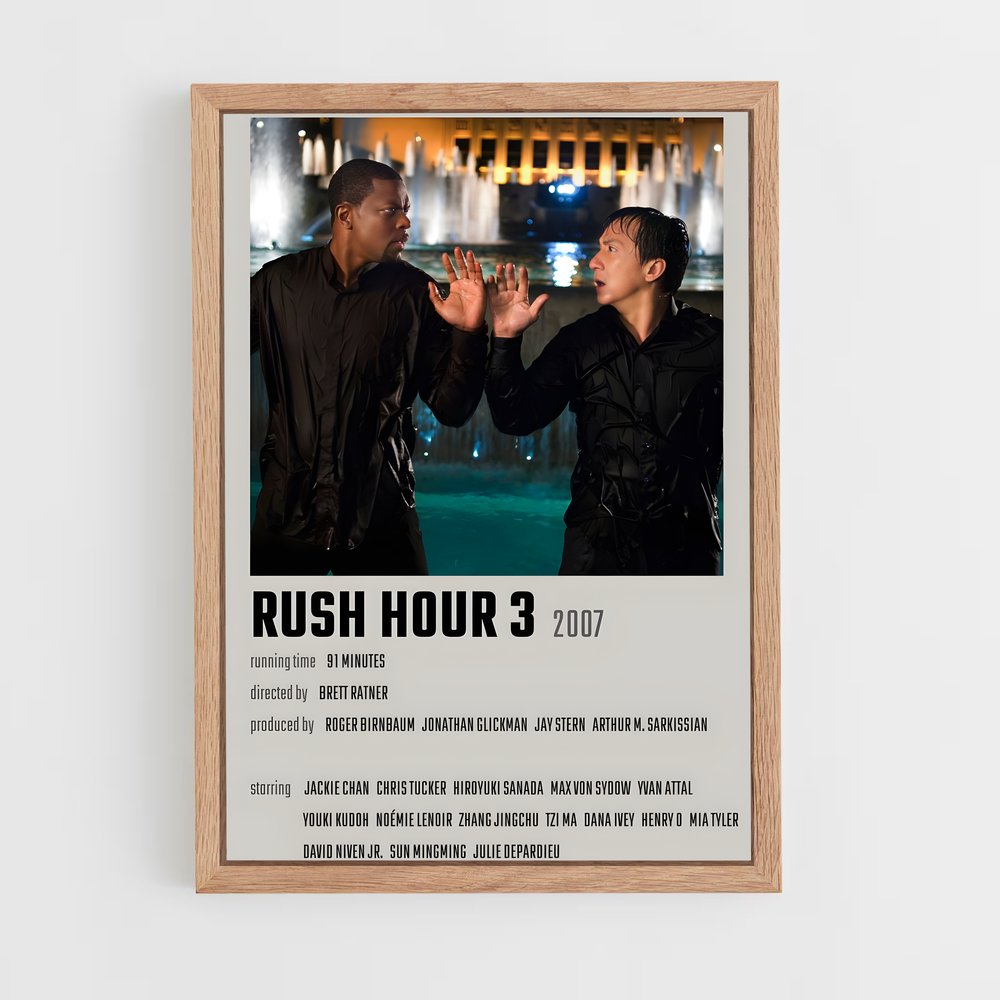 ap-rush hour-4 cadre Bois clair