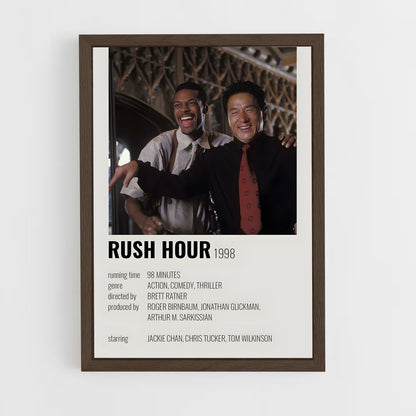 ap-rush hour-7 cadre Bois foncé